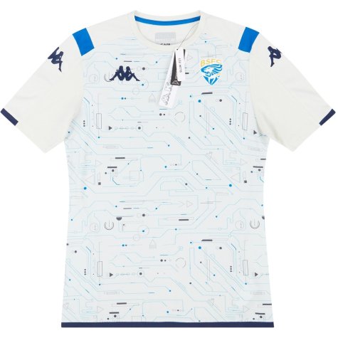 2019-2020 Brescia Pre-Match Training Shirt (BAGGIO 10)