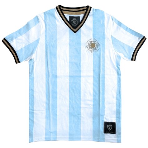 Argentina El Sol Albiceleste Home Shirt (DI MARIA 11)