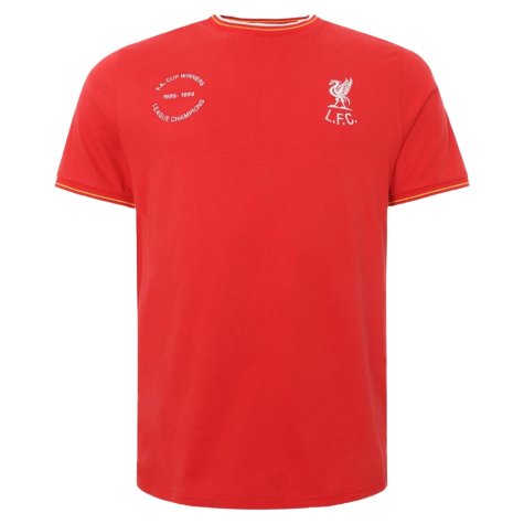 Liverpool Heritage 1986 Red Home Tee (M SALAH 11)