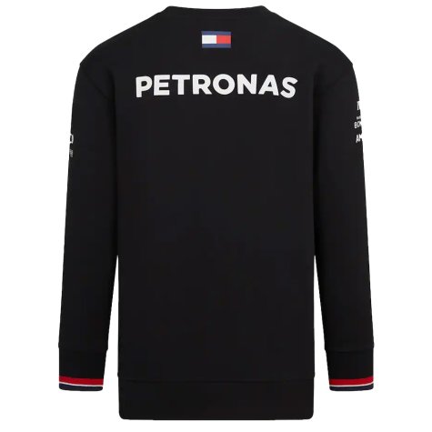 2022 Mercedes Team Crew Sweat (Black)