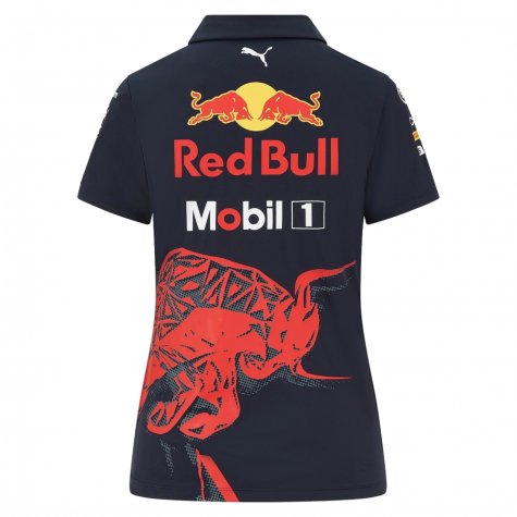 2022 Red Bull Racing Team Polo Shirt (Night Sky) - Womens