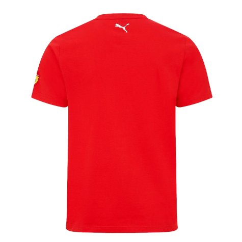 2022 Ferrari Fanwear Drivers Tee Carlos Sainz (Red)