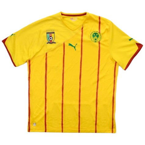 2010-2011 Cameroon Away Shirt (Your Name)