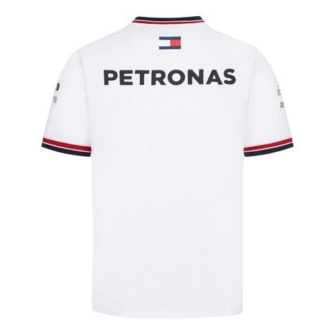 2022 Mercedes Driver Tee (White) - Kids (Your Name)