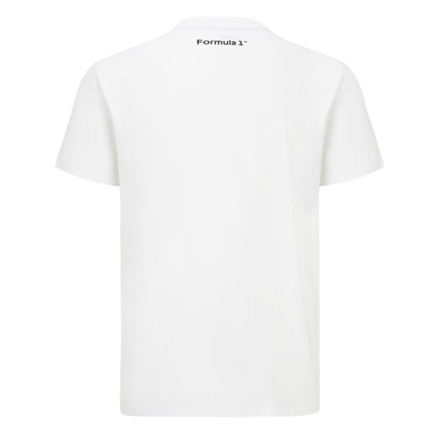 2022 Formula 1 F1 Flag Graphic Tee (White)