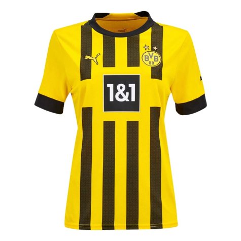 2022-2023 Borussia Dortmund Home Shirt - Ladies (Your Name)