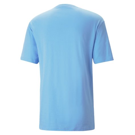 2022-2023 Man City FtblCulture Tee (Blue) (STONES 5)