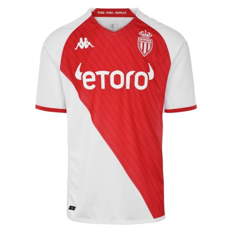 2022-2023 Monaco Home Shirt (Kids) (Your Name)