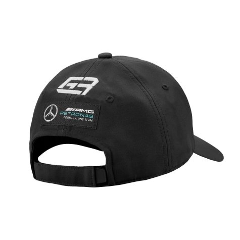 2022 Mercedes George Russell Driver Baseball Cap (Black)