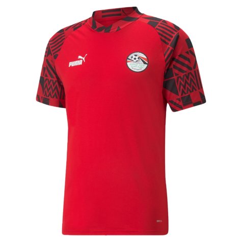 2022-2023 Egypt Pre-Match Jersey (Red) (HEGAZY 6)