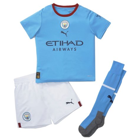 2022-2023 Man City Home Mini Kit (Your Name)