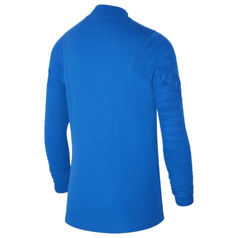 2022-2023 France Drill Top (Blue) - Kids