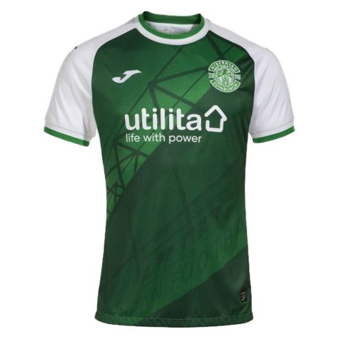 2022-2023 Hibernian Home Shirt (STEVENSON 16)