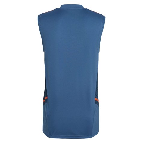 2022-2023 Man Utd Sleeveless Jersey (Blue) (BECKHAM 7)