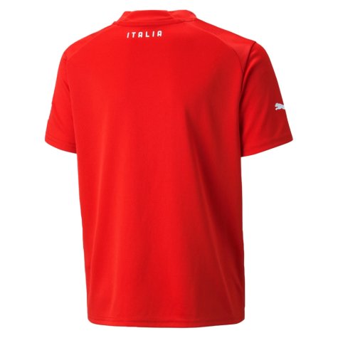 2022-2023 Italy Goalkeeper Shirt (Red) - Kids (GOLLINI 14)