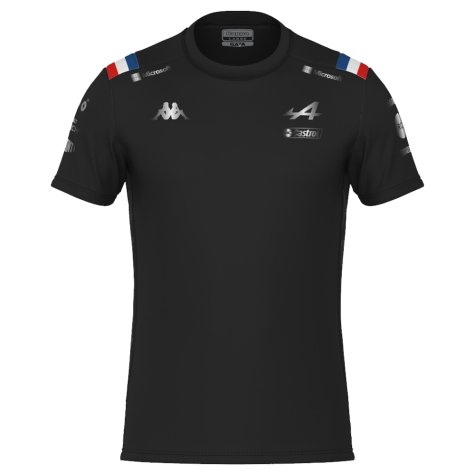 2022 Alpine Team T-Shirt (Black) (Your Name)