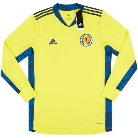 2020-2021 Scotland LS Goalkeeper Shirt (Yellow) (MCGREGOR 1)