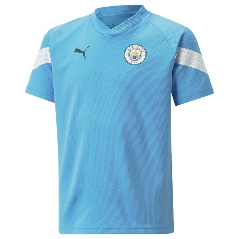 2022-2023 Man City Training Jersey (Light Blue) (Your Name)