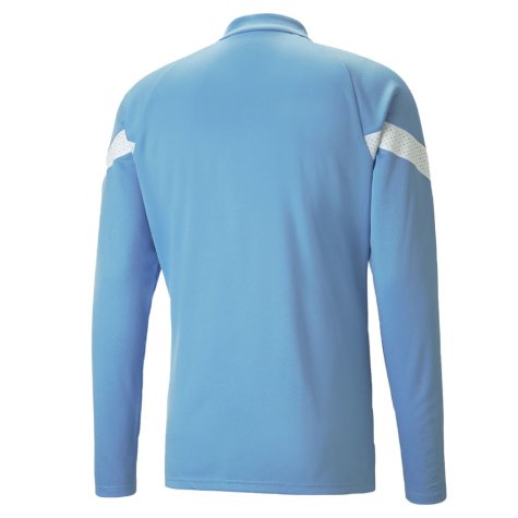 2022-2023 Man City Half Zip Training Top (Blue)