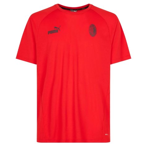 2022-2023 AC Milan Casuals Tee (Red) (MALDINI 3)