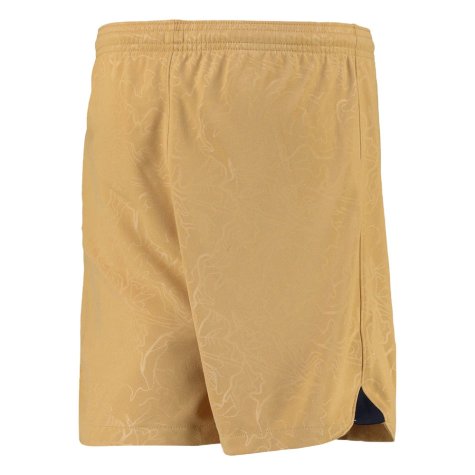 2022-2023 Barcelona Away Shorts (Gold) - Kids