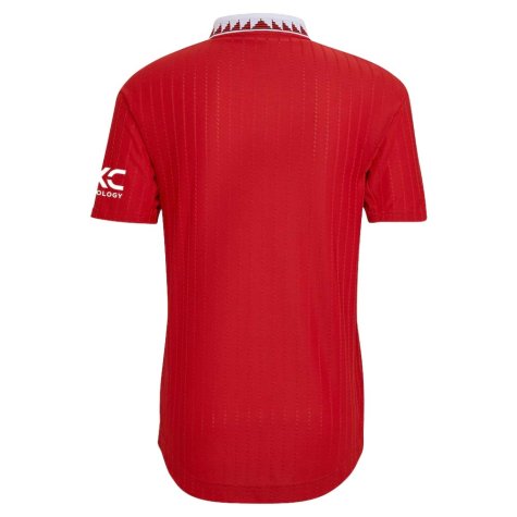 2022-2023 Man Utd Authentic Home Shirt (R VARANE 19)