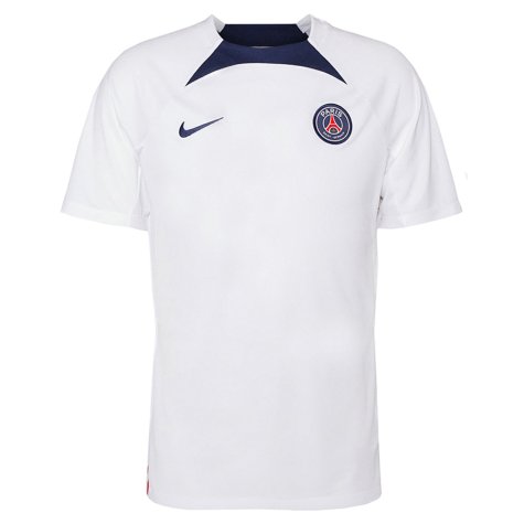 2022-2023 PSG Training Shirt (White) (O DEMBELE 23)