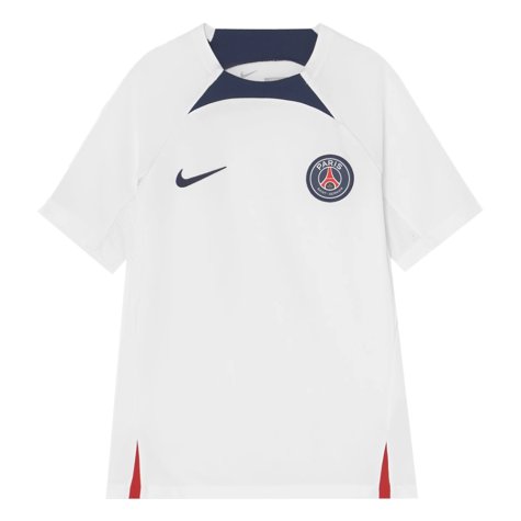 2022-2023 PSG Training Shirt (White) - Kids (O DEMBELE 23)