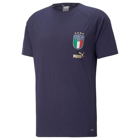 2022-2023 Italy Coach Casuals Tee (Peacot) (DE SCIGLIO 2)