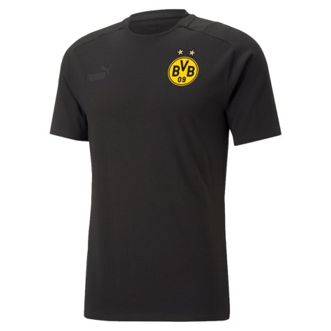 2022-2023 Borussia Dortmund Casuals Tee (Black) (HAALAND 9)