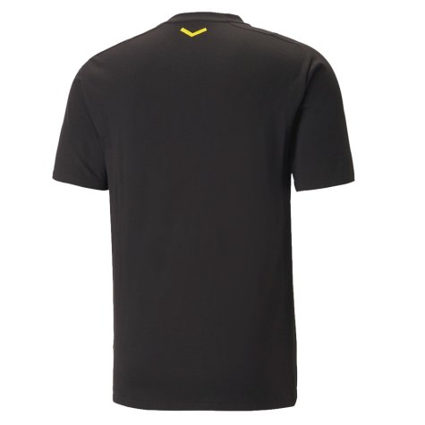 2022-2023 Borussia Dortmund Casuals Tee (Black) (HAALAND 9)