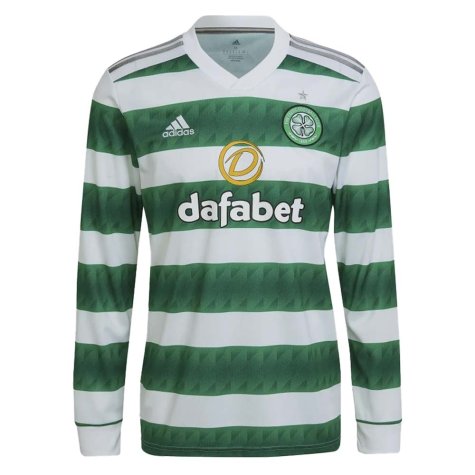 2022-2023 Celtic Long Sleeve Home Shirt (LARSSON 7)