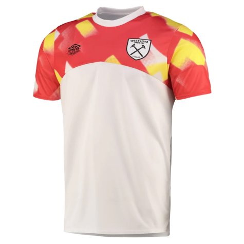 2022-2023 West Ham Warm Up Jersey (S) - White (Your Name)