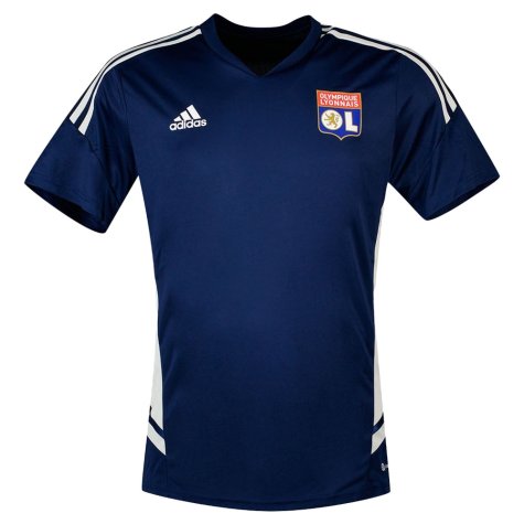 2022-2023 Olympique Lyon Training Jersey (Navy) (CAQUERET 6)