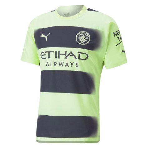 2022-2023 Man City Authentic Third Shirt (DE BRUYNE 17)