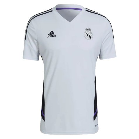 2022-2023 Real Madrid Training Shirt (White) (BENZEMA 9)