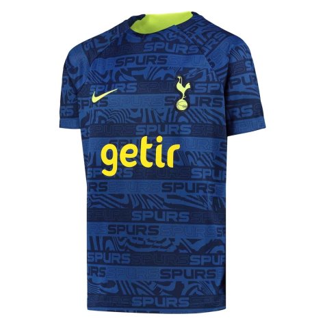 2022-2023 Tottenham Pre-Match Training Shirt (Indigo) (Danjuma 16)