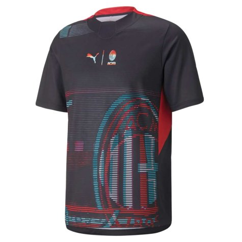 2022-2023 AC Milan Gameday Jersey (Black) (IBRAHIMOVIC 11)