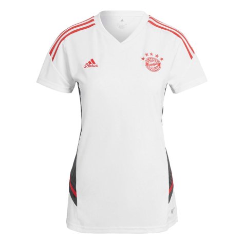 2022-2023 Bayern Munich Training Shirt (White) - Ladies (Your Name)