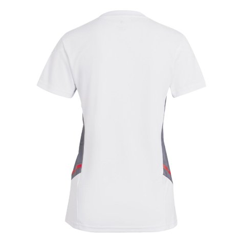 2022-2023 Bayern Munich Training Shirt (White) - Ladies (LEWANDOWSKI 9)