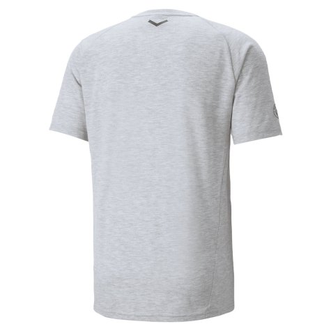 2022-2023 Man City Casuals Tee (Light Grey) (J ALVAREZ 19)