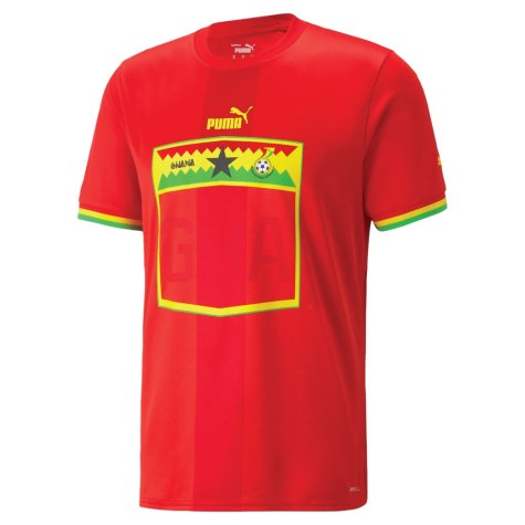 2022-2023 Ghana Away Shirt (Your Name)