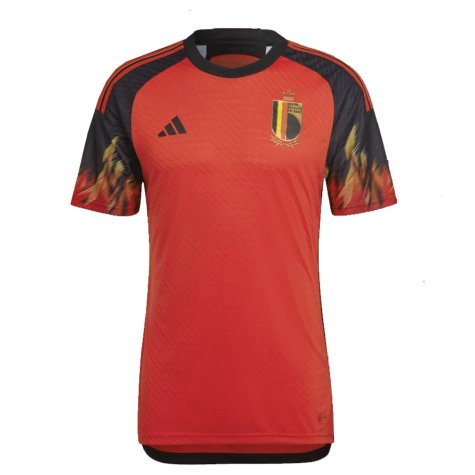 2022-2023 Belgium Authentic Home Shirt (DE BRUYNE 7)