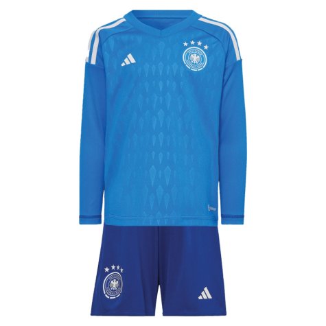 2022-2023 Germany Home Goalkeeper Mini Kit (TRAPP 12)