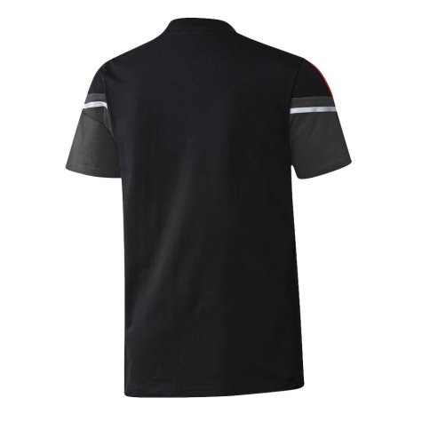 2022-2023 Man Utd Training Tee (Black) (B FERNANDES 8)