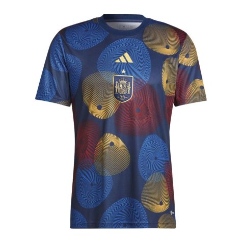 2022-2023 Spain Pre-Match Shirt (Navy) (E GARCIA 12)