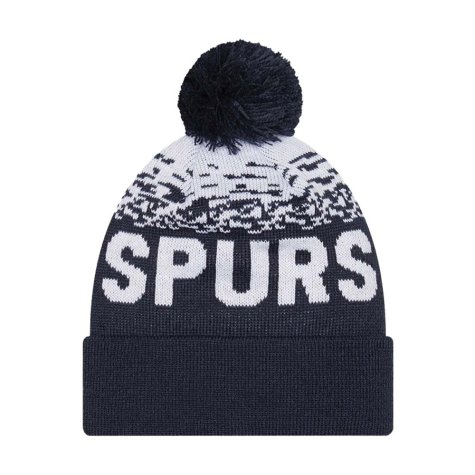 2022-2023 Tottenham Marl Bobble Beanie Navy