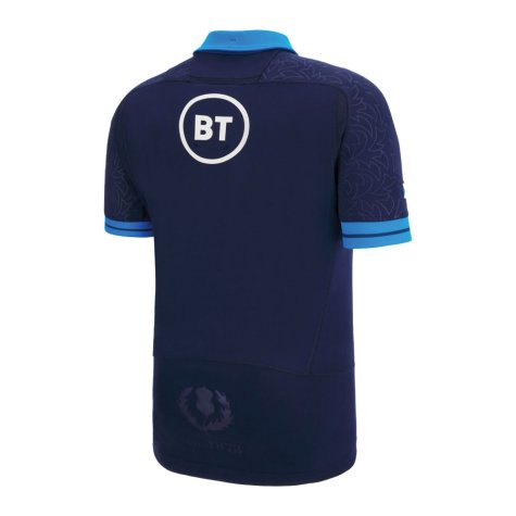 2022-2023 Scotland Home Bodyfit Rugby Shirt