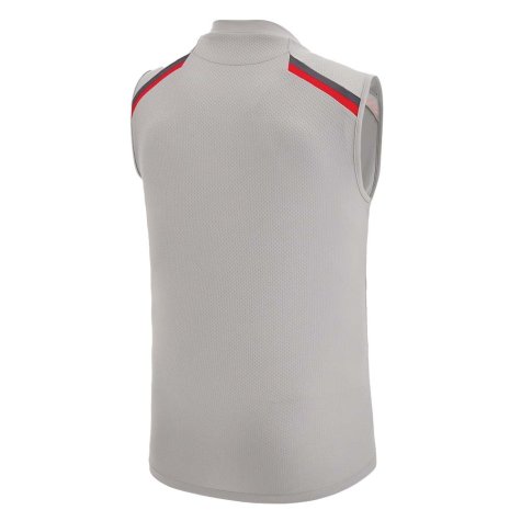 2022-2023 Wales Rugby Training Sleeveless Shirt (Grey)