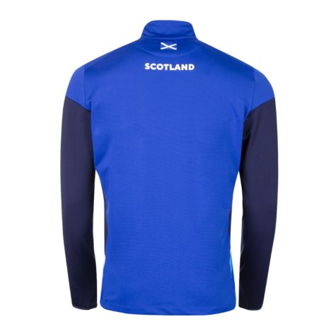 2022-2023 Scotland Travel Half Zip Softshell Top (Royal)